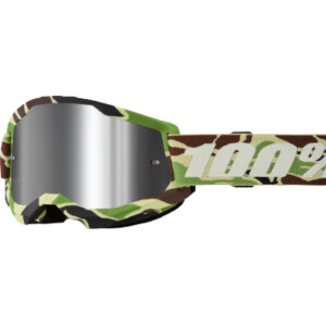 STRATA 2 Goggle War Camo - Mirror Silver Lens