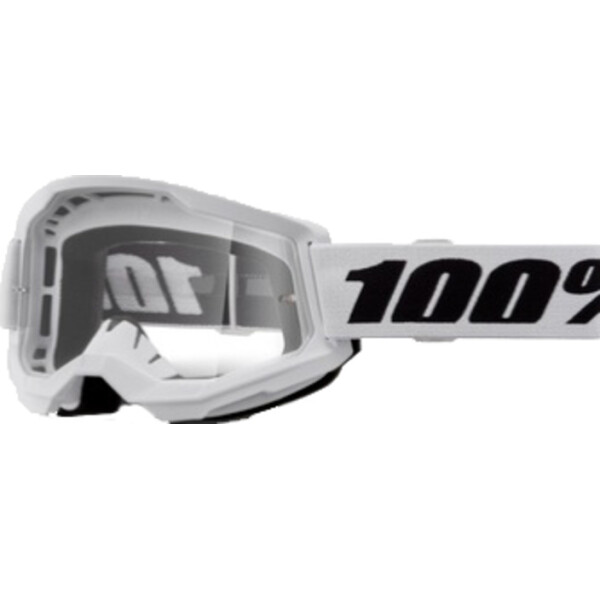 STRATA 2 Goggle White - Clear Lens