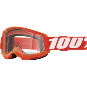 STRATA 2 Goggle Orange - Clear Lens