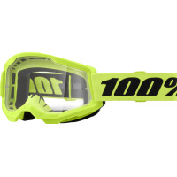 STRATA 2 Goggle Neon Yellow - Clear Lens