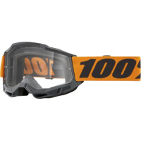 STRATA 2 Goggle Neon Orange - Clear Lens