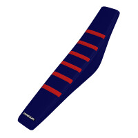 Honda CRF450R/CRF450RX 21-24/ CRF250R/CRF250RX 22-24 RED/NAVY/NAVY Gripper Gerippter Sitzbezug
