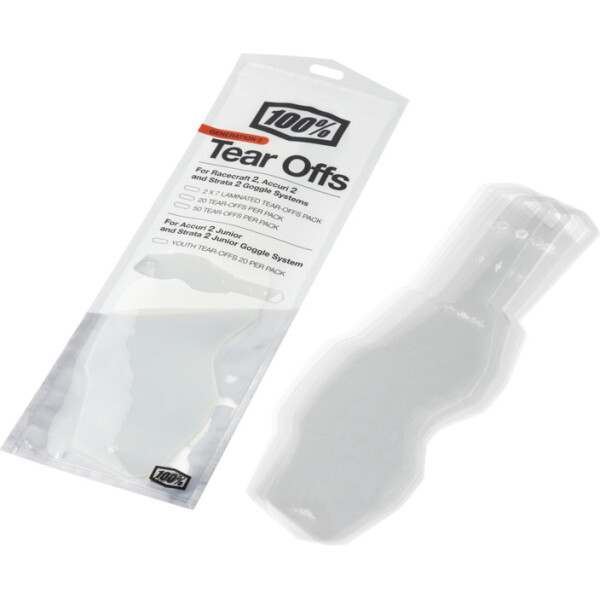 RC2/AC2/ST2 Standard Tear-Offs 50 PK