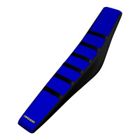 Yamaha YZ450F 23-24/ YZ250F/YZ450FX/WR450F 24 SCHWARZ/BLAU/SCHWARZ Gripper Gerippter Sitzbezug