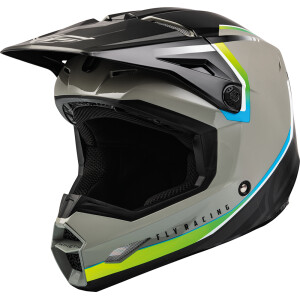 Fly Helmet ECE Kinetic Vision Grey-Black