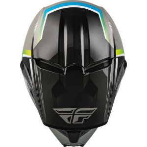 Fly Helmet ECE Kinetic Vision Grey-Black