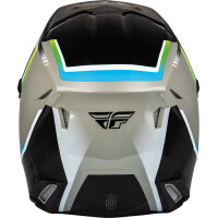 Fly Helmet ECE Kinetic Vision Grey-Black