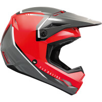 Fly Helmet ECE Kinetic Vision Red-Grey (50-YM)