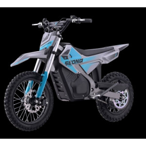 Dirtbike Kinder Elektro Sedna Attack 1200 Blau
