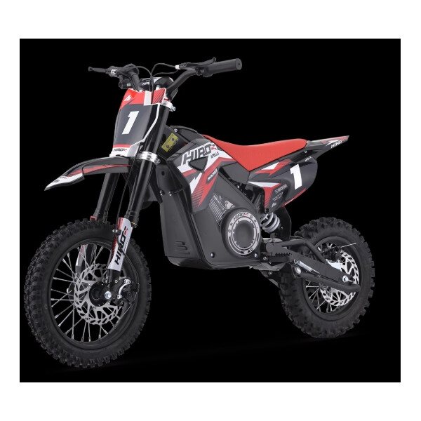 Dirtbike Kinder Elektro Hiro Rakete 1200W Rot