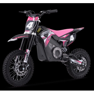 Dirtbike Kinder Elektro Hiro Rakete 1000W Rosa
