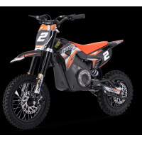 Dirtbike Kinder Elektro Hiro Rakete 1000W Orange