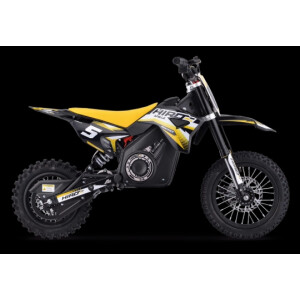 Dirtbike Kinder Elektro Hiro Rakete 1000W Gelb