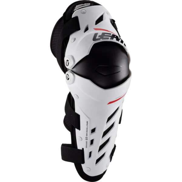 Knie/Schienbeinschoner Dual Axis weiss