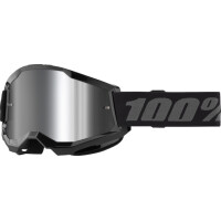 Goggle Strata 2 Junior Black - Mirror Silver Lens
