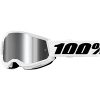 Goggle Strata 2 Junior White - Mirror Silver Lens
