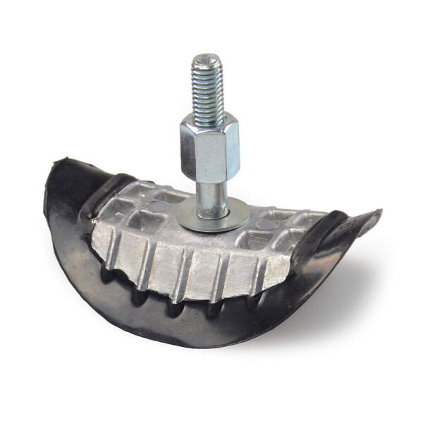 TECNIUM Reifenhalter Aluminium gummiert - 1,85"