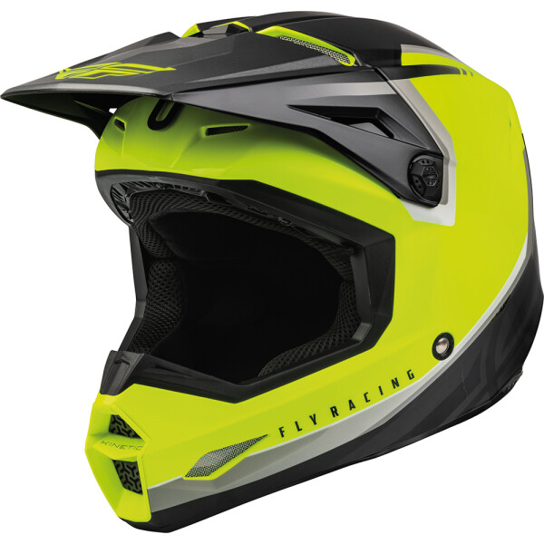 Fly Helmet ECE Kinetic Vision Yellow fluo-Black