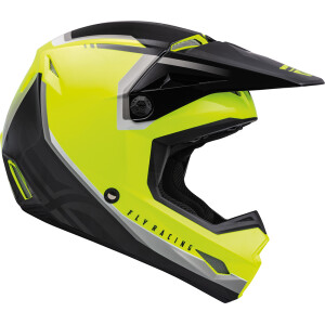 Fly Helmet ECE Kinetic Vision Yellow fluo-Black