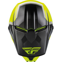 Fly Helmet ECE Kinetic Vision Yellow fluo-Black