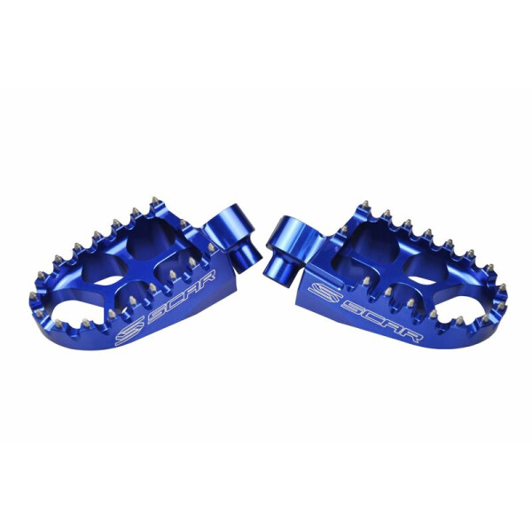 Fußrasten Evo Scar Blau Yamaha