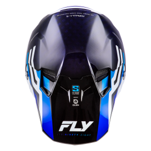 FLY RACING Formula S Carbon Byte Helm - Blau...