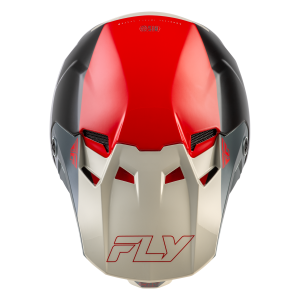 FLY RACING Formula CC Glide Helm - Schwarz/Rot/Grau