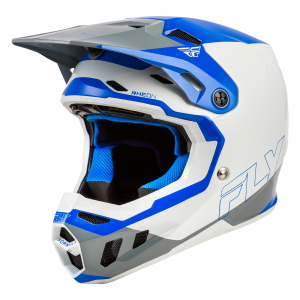 FLY RACING Formula CC Glide Helm - Blau/Grau