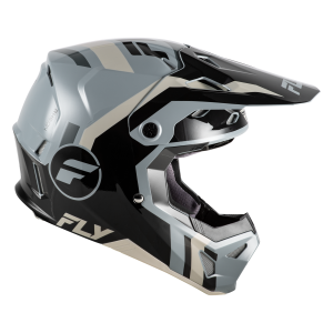 FLY RACING Formula CP Seal Helm - Schwarz/Grau