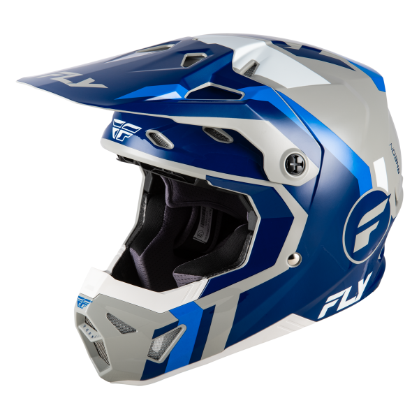FLY RACING Formula CP Seal Helm - Navy/Blau/Grau