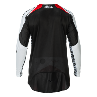 FLY RACING Evolution DST DBK Special Edition Jersey - Schwarz/Weiß/Rot