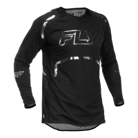 FLY RACING Evolution DST Spark Special Edition Jersey - Schwarz/Silber