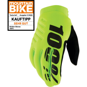 Brisker Glove Fluo Yellow/Black