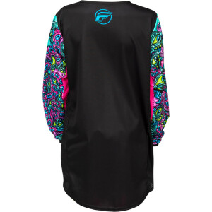 FLY RACING Kinetic Mutant Jugend Jersey - Schwarz/Multi