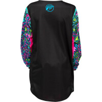 FLY RACING Kinetic Mutant Jugend Jersey - Schwarz/Multi