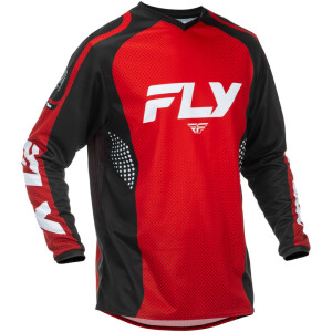 FLY RACING F-16 Jersey - Rot/Schwarz/Weiß