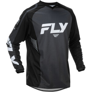FLY RACING F-16 Jersey - Schwarz/Weiß