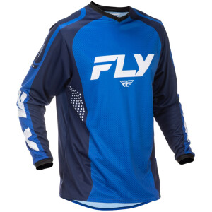 FLY RACING F-16 Jersey - Blau/Dunkelblau/Weiß