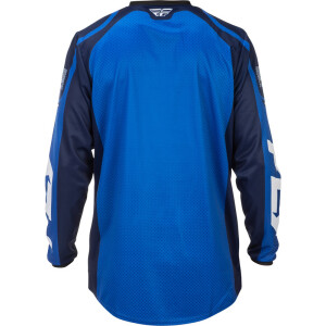 FLY RACING F-16 Jersey - Blau/Dunkelblau/Weiß