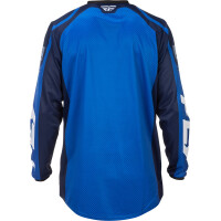 FLY RACING F-16 Jersey - Blau/Dunkelblau/Weiß