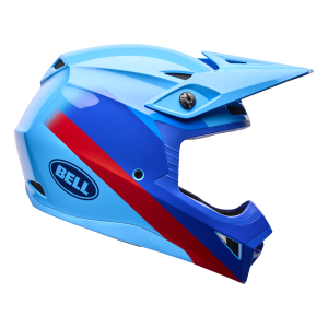 BELL MX-10 Mips Helm - Aviator Blau/Rot