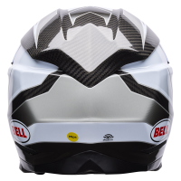 BELL Moto-10 Spherical Helm - Grid White/Black/Grey