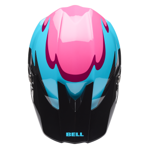 BELL Moto-10 Spherical Helm - Fluid Green Pink