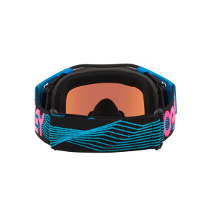 OAKLEY Airbrake MX Brille - Blue Wired Prizm MX Sapphire Iridium Gold