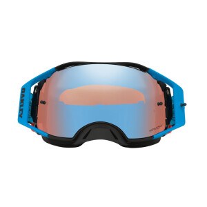 OAKLEY Airbrake MX Brille - Blue Wired Prizm MX Sapphire Iridium Gold