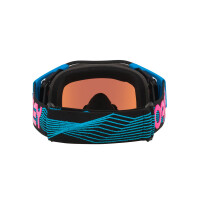 OAKLEY Airbrake MX Brille - Blue Wired Prizm MX Sapphire Iridium Gold