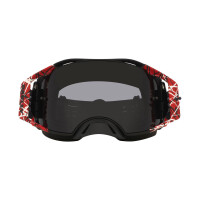 OAKLEY Airbrake MX Brille - Red Eddie Dark Grey Glas