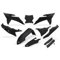 UFO Kunstoff-Kit mit Gabelschützer KTM SX/SXF 25- schwarz