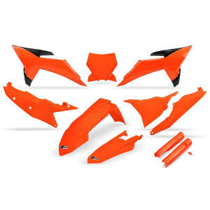 UFO Kunstoff-Kit mit Gabelschützer KTM SX/SXF 25-...