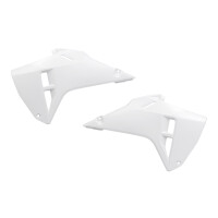 UFO Kühlerabdeckungen Honda CRF250/450 25- weiß